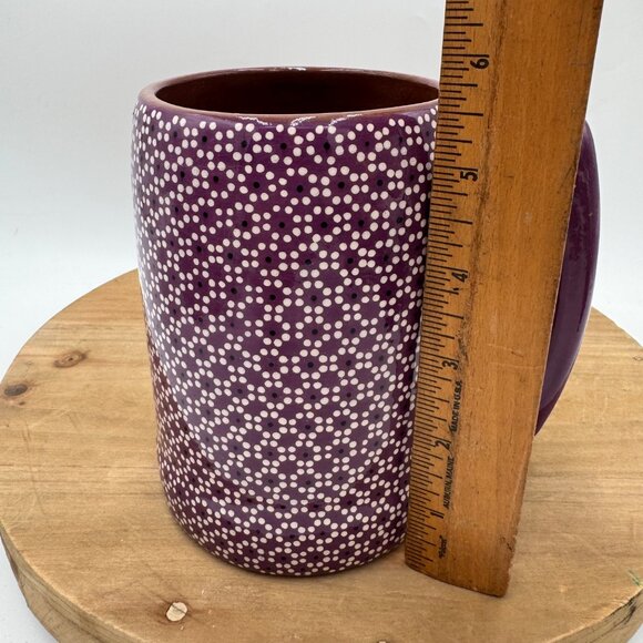 Sin Plomo Mexico Pottery Oversized Mug Beer Stein Decorative Piece Pitcher NICE - Picture 8 of 9